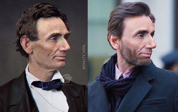 Personajes Históricos Recreados Como Personas Modernas Abraham Lincoln