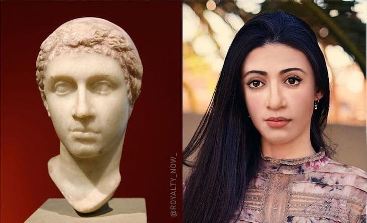 Personajes Históricos Recreados Como Personas Modernas Cleopatra
