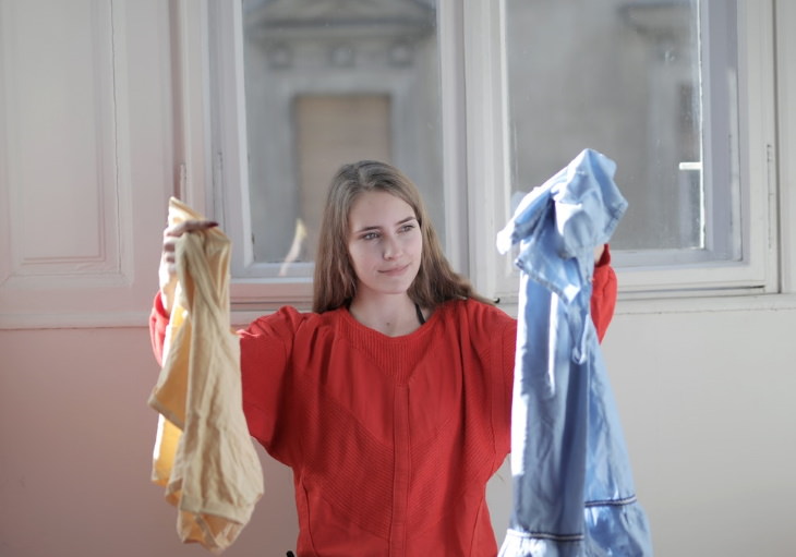 7. Separar la ropa si vives con un enfermo de covid - en casa