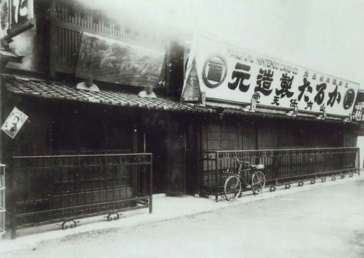 3. Primera sede de Nintendo en Kioto, Japón en 1889.