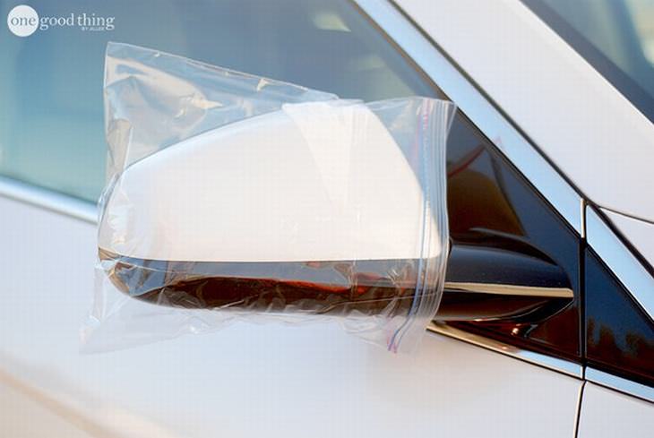 Bolsas De Plástico usos En el carro: