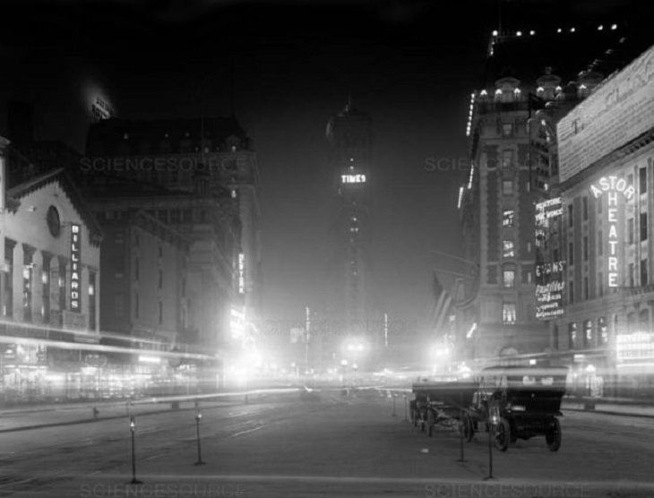 Fotografías Históricas Times Square en la ciudad de Nueva York, 1911