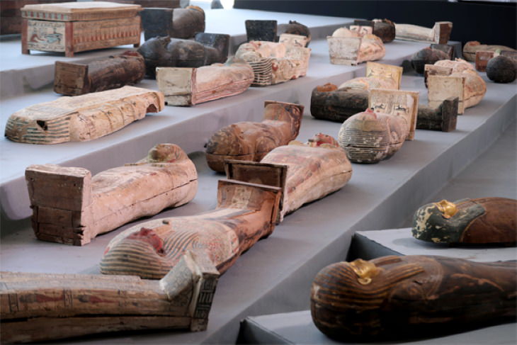 Descubrimientos Arqueológicos Del 2020 Más de 100 tumbas del Antiguo Egipto descubiertas en un cementerio en Saqqara