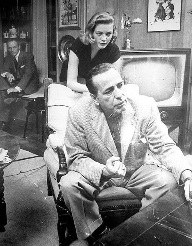 Fotos Antiguas De La Historia Un trío milagroso de Hollywood: Frank Sinatra, Lauren Bacall y Humphrey Bogart
