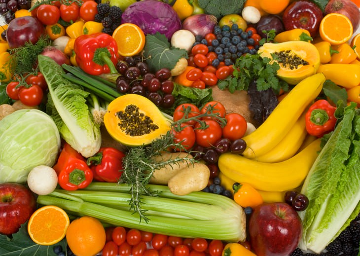 4. Frutas y verduras