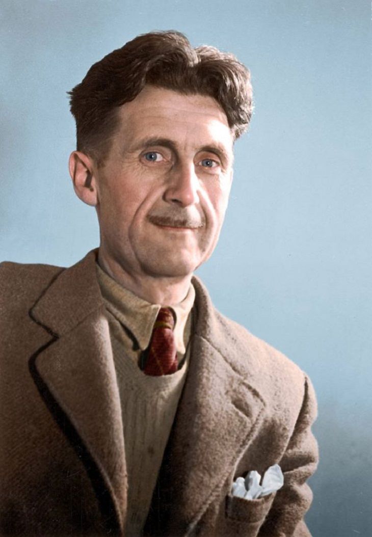 Fotos Antiguas a Color George Orwell