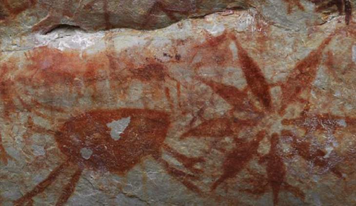 Pinturas Rupestres Encontradas En El Amazonas pinturas rupestres acercamiento