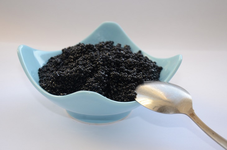  4. Caviar rico en vitamina D