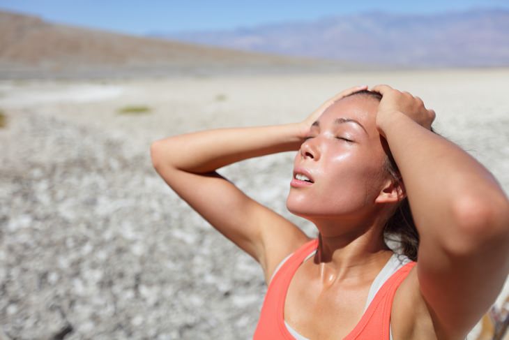 La Fiebre Puede Estar Asociada a Estos 8 Problemas De Salud  Agotamiento por calor