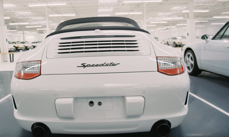 Colección De Automóviles Blancos De Porsche  911 Roadsters, Speedsters y Cabriolets 