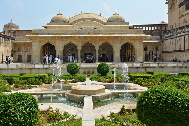 Jaipur: Jardines del Fuerte Amer