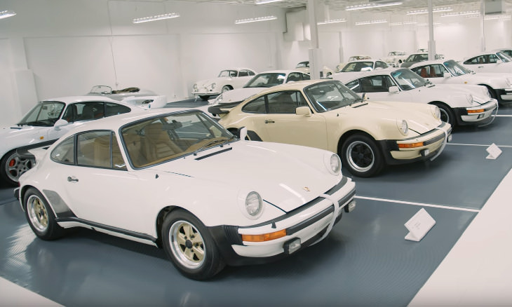 Colección De Automóviles Blancos De Porsche 911 Turbos and Turbo Looks 