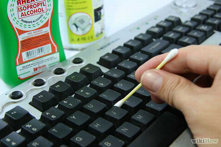 Cómo Limpiar Tu Computadora como limpiar teclado