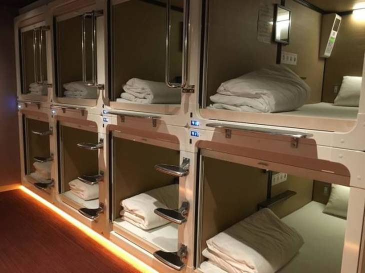 Imágenes Modernidad De Japón hoteles Cápsula