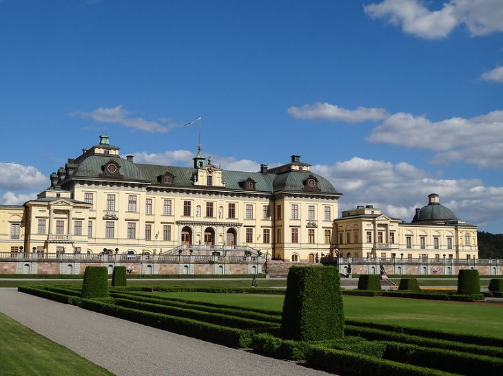 Magníficas Residencias Reales Palacio Drottningholm, Suecia