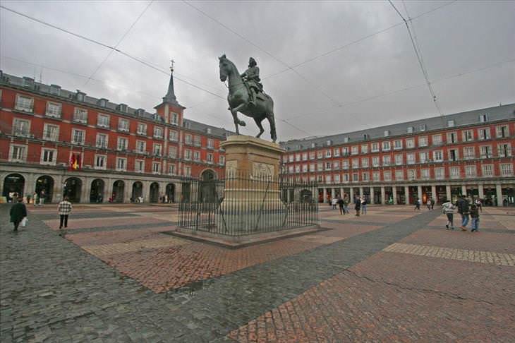 Lugares Turísticos En Madrid estatua de Felipe III