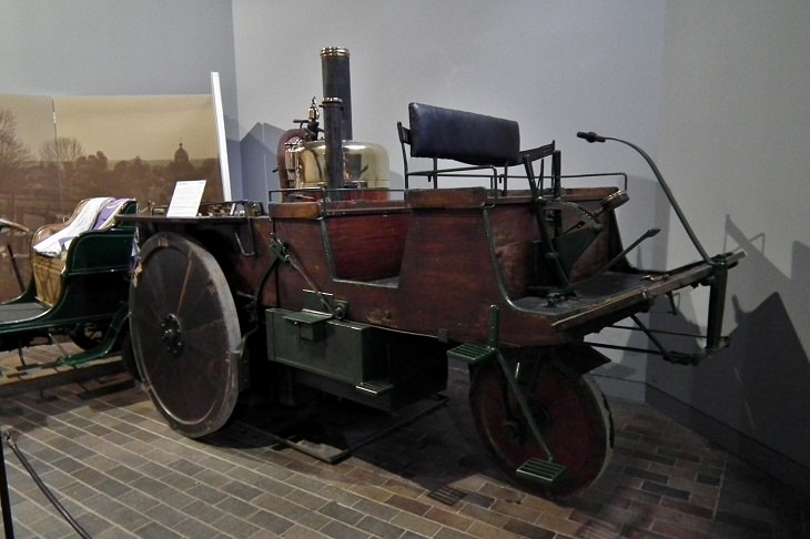 Los automóviles más antiguos Carro de vapor Grenville 