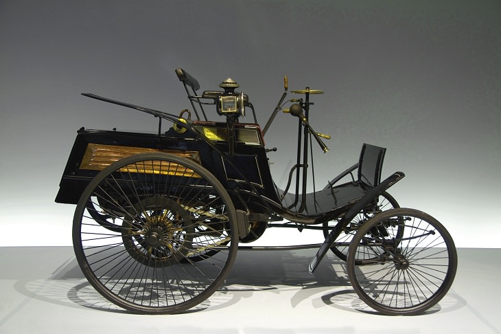 Los automóviles más antiguos Benz Patent-Motorwagen 