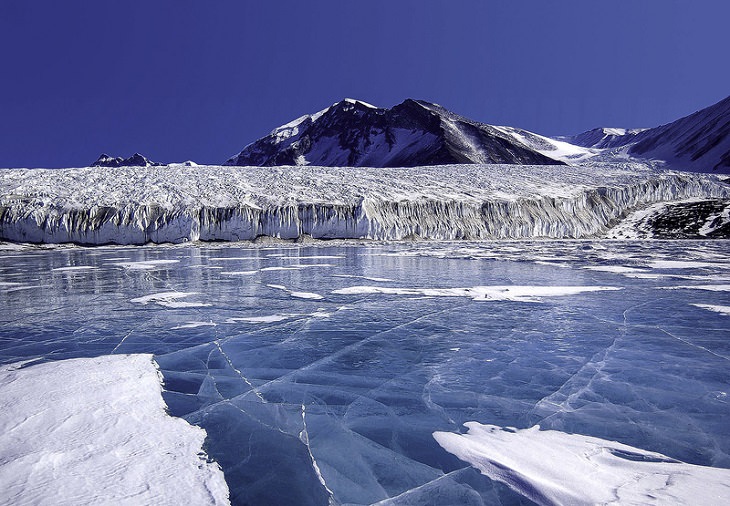 Paisajes de la Antártida Lago Fryxell