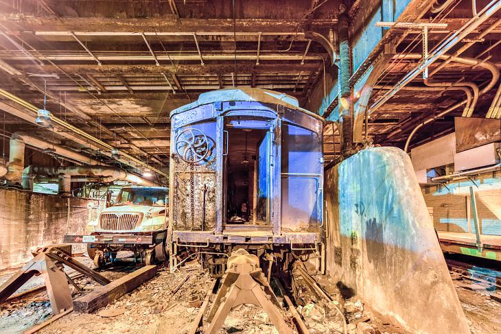 sitios secretos en destinos turísticos carril 61 de la estación Grand Central en Nueva York