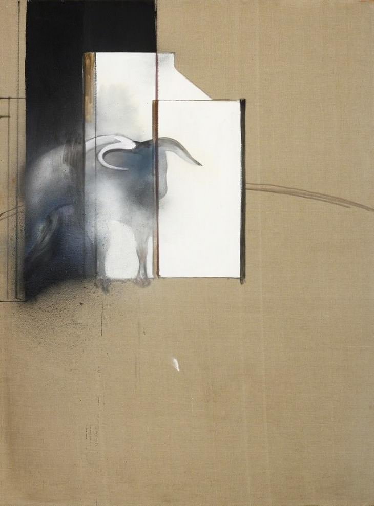 Francis Bacon, Estudio de un toro, 1991