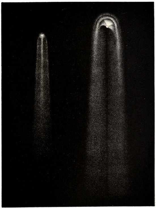 8. Coggia Comet, que se podía ver a simple vista en el verano de 1874, designado oficialmente C / 1874 H1