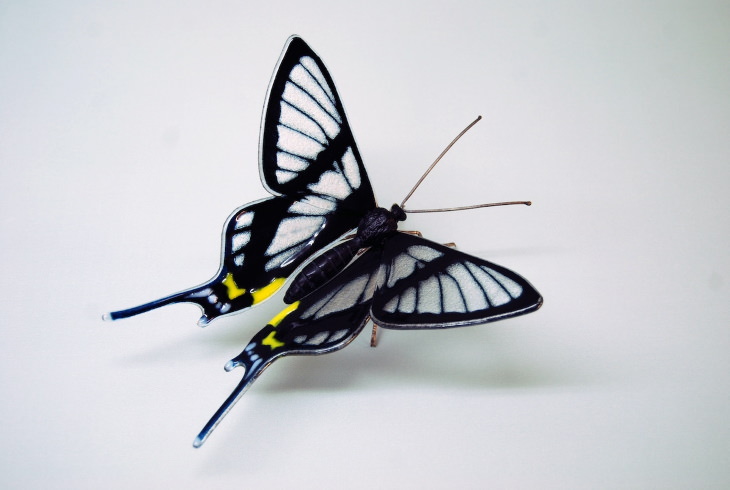 Arte en cristal mariposa Sylphina 