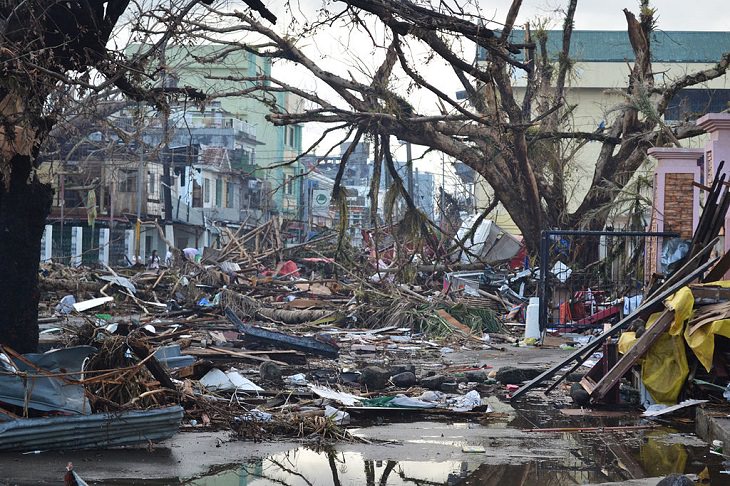 Desastres naturales Tifón Haiyan, 3 al 4 de noviembre de 2013