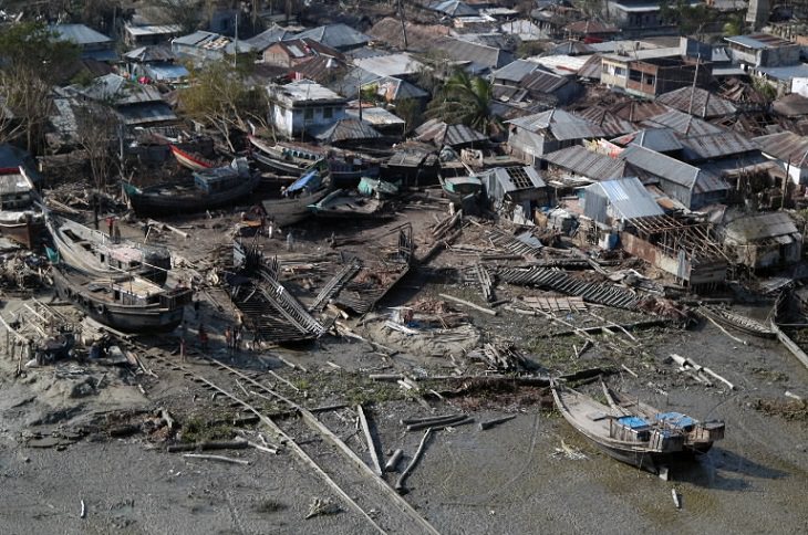 Desastres naturales Ciclón Sidr, 11 al 16 de noviembre de 2007