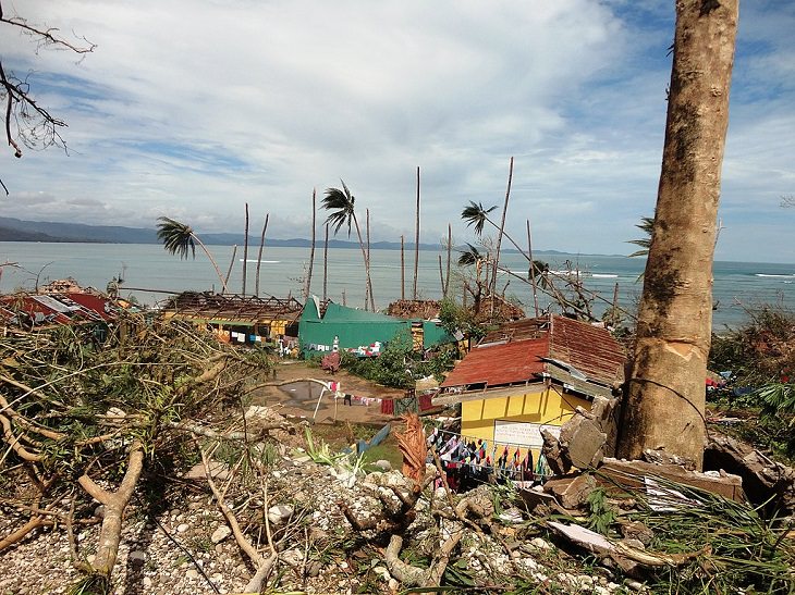 Desastres naturales Tifón Bopha, del 4 al 5 de diciembre de 2012