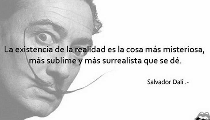 las mejores citas de Salvador Dalí sobre realidad