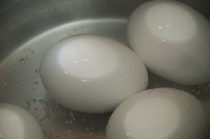 Un consejo simple para hacer un huevo duro perfecto