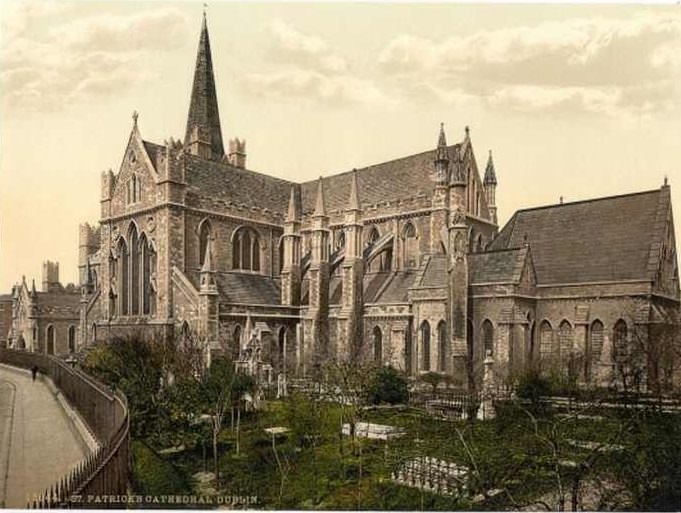 Imágenes De Irlanda De Hace 120 Años Catedral de San Patricio, Dublín