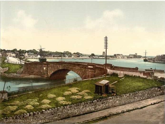 Imágenes De Irlanda De Hace 120 Años Puente Dungarven y Puerto