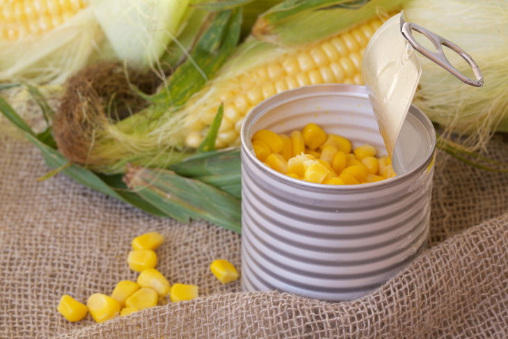 mejores alimentos enlatados maíz o elotes