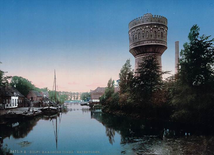 27. Torre de agua, Delft.