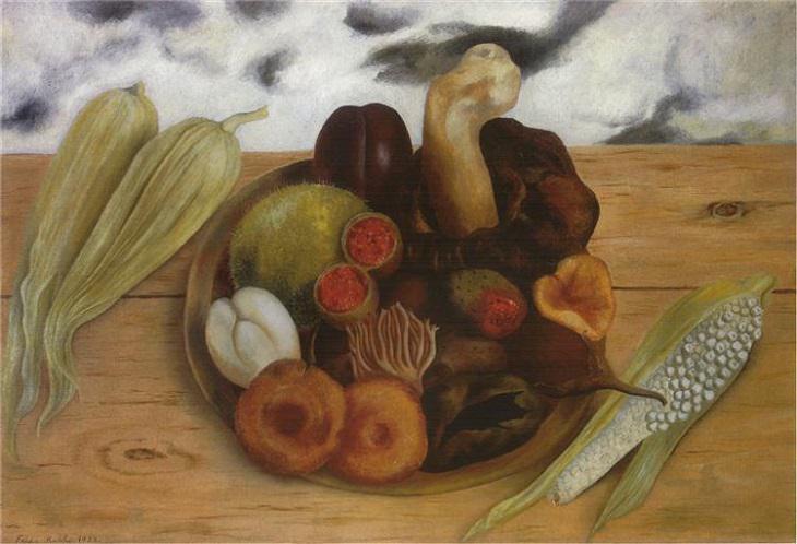 Pinturas de Frida Kahlo Frutas de la tierra