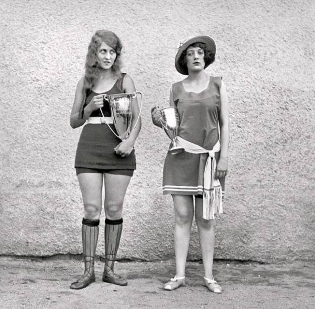 Las ganadoras del Concurso de belleza de baño Tidal Basin de Washington DC en 1922