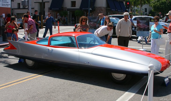 Diseños de autos extraños 1955 Chrysler Streamline X