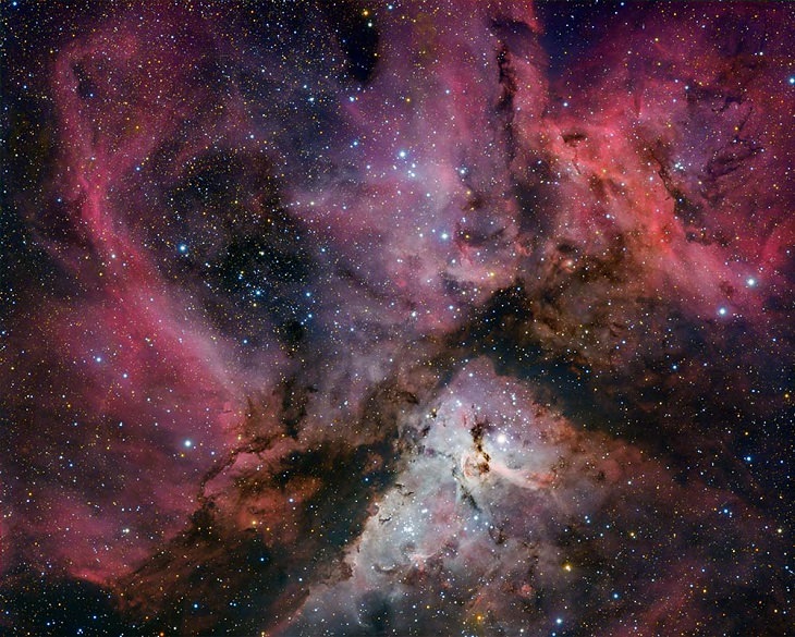  Ganadores De 2019 Del Concurso De Astrofotografía "Nebulosa Eta Carina (3372)"