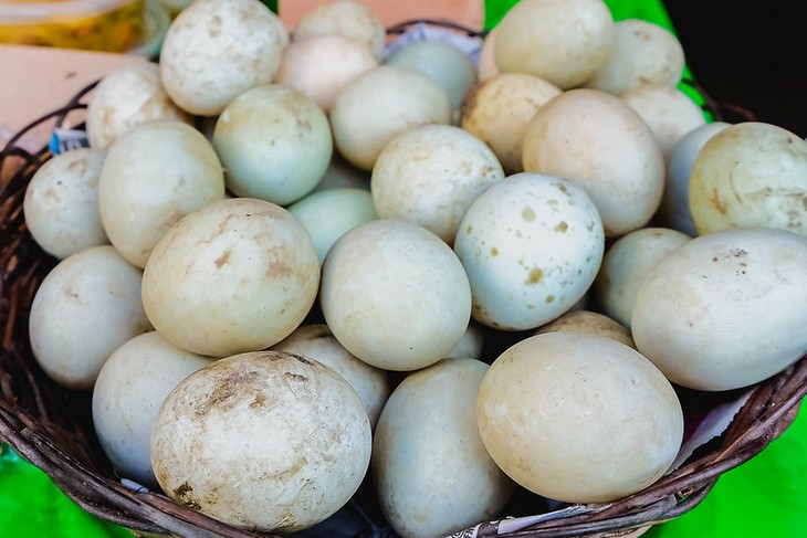 Beneficios a la salud de los huevos de pato