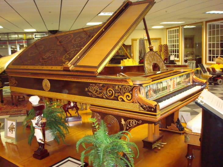 Los Pianos Más Costosos De La Historia Piano Alma-Tadema Steinway