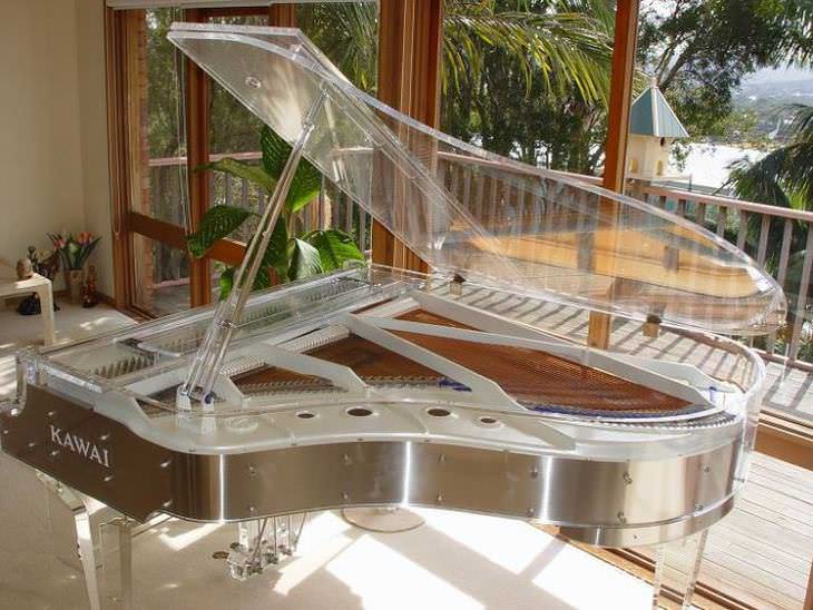 Los Pianos Más Costosos De La Historia Piano Crystal, Heintzman