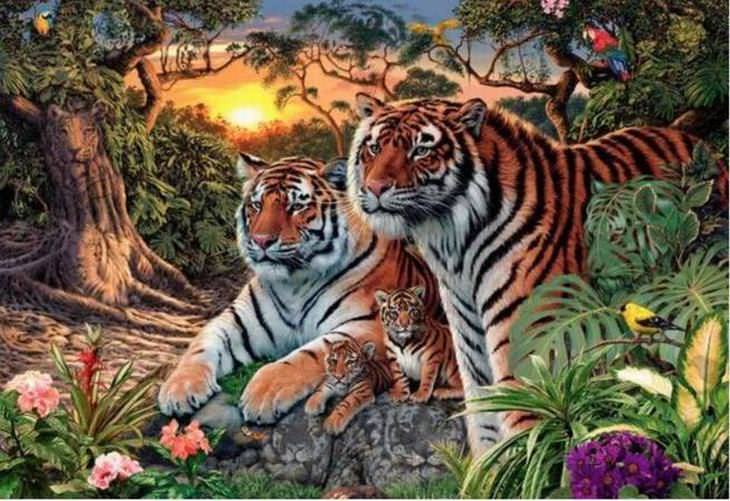 ¿Cuántos Tigres Puedes Ver En La Imagen?