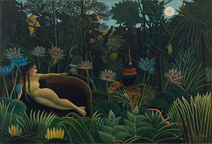 9. The Dream, 1910, ahora en el Museo de Arte Moderno (MoMA), Nueva York