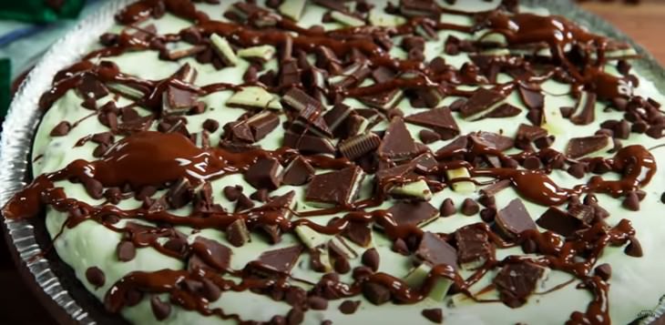 Receta Pastel De Menta Con Chispas De Chocolate