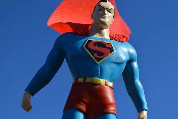 figura de acción de Superman