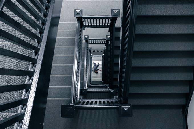 staircase murder concept