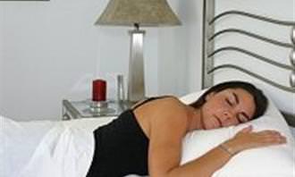 woman sleeping on her stomache