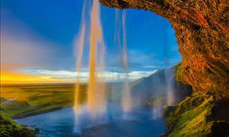 stunning waterfall
